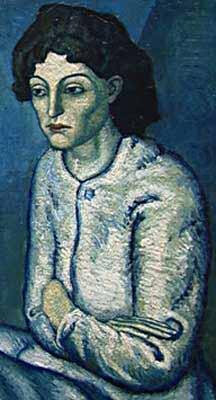 Femme aux Bras Croises, pablo picasso